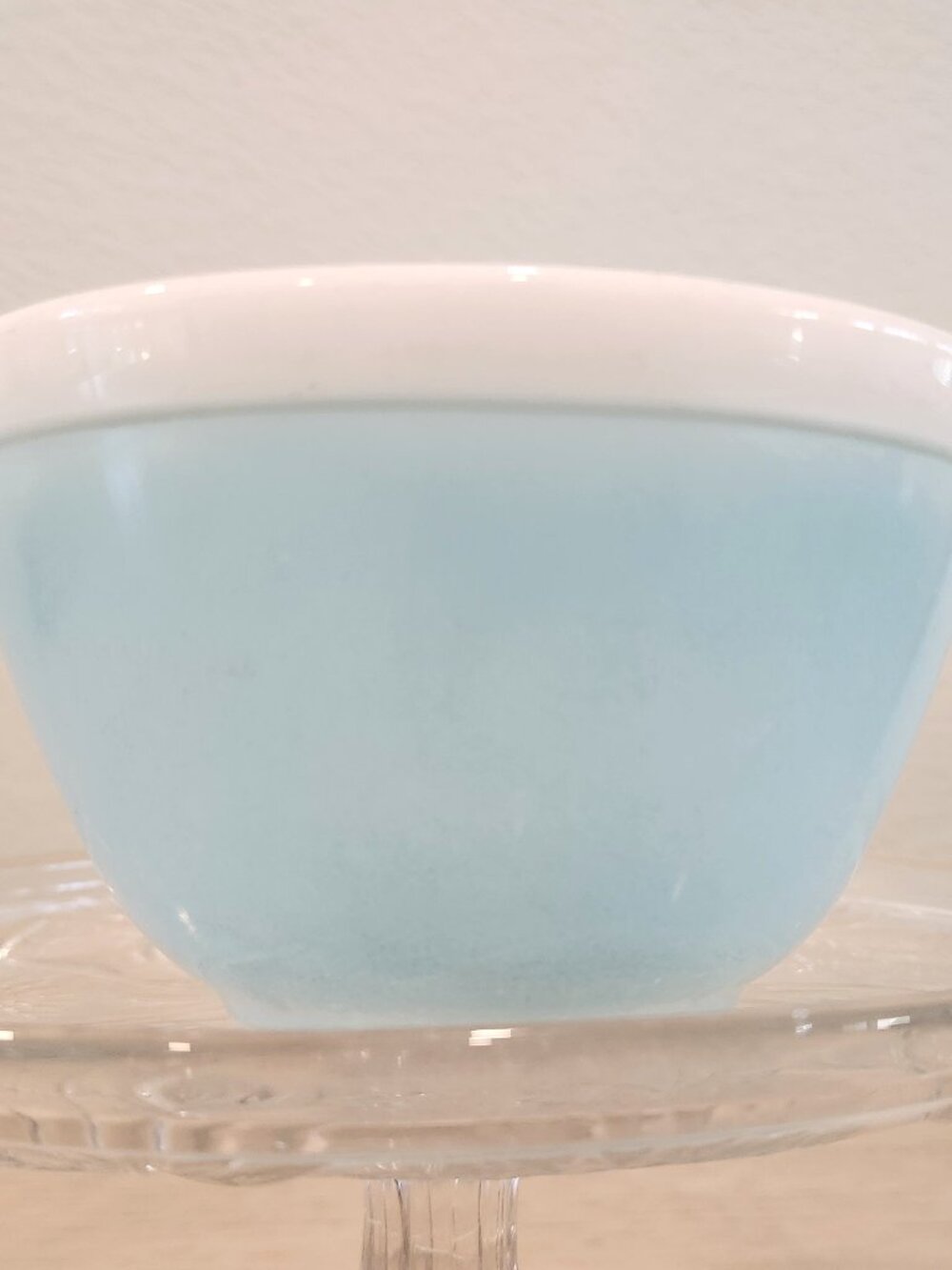 Vintage Pyrex Light Blue Americana Mixing Bowl #401